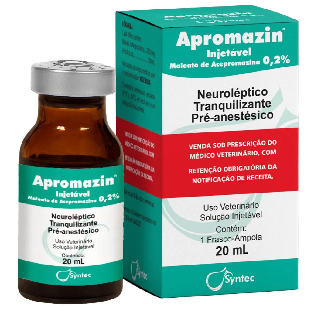 Apromazin® 0,2% - Injetável